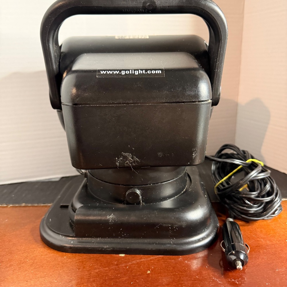 GoLight RadioRay Remote Control Spotlight Searchlight 12V w/ Remote Tested Works - Picture 5 of 9